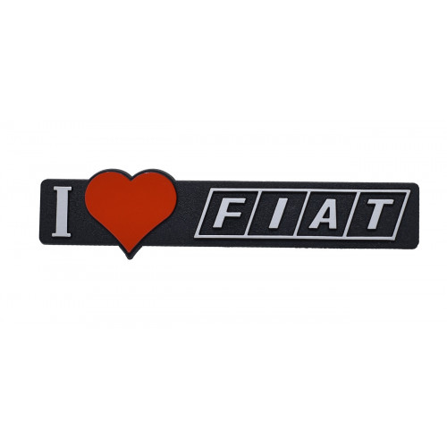 ΣΗΜΑ AYTΟΚΟΛΛΗΤΟ I LOVE FIAT