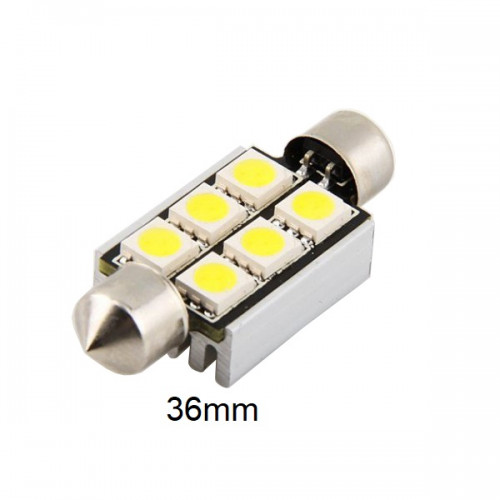 LED CANBUS S8.5 36mm 5050 6SMD