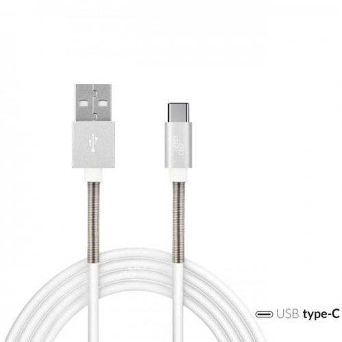 Καλώδιο Φόρτισης Και Μεταφοράς Δεδομένων USB Amio (01433) Για Type-C UC-6 2.4A 1m 1Τμχ