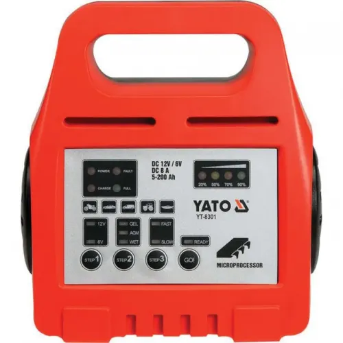 Yato Φορτιστής-Συντηρητής Μπαταριών YT-8301