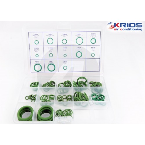 Krios Κασετίνα Ο-Ring A/C Standard (πράσινα)