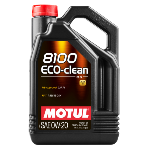 MOTUL 8100 ECO-CLEAN 0W-20 C5 5LT