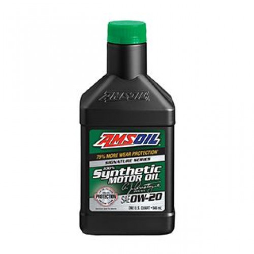 AMSOIL SIGNATURE SERIES 0W20 SYNTHETIC MOTOR OIL