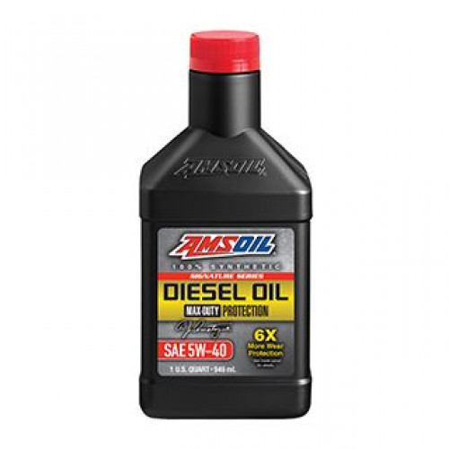 AMSOIL SIGNATURE SERIES MAX-DUTY SYNTHETIC DIESEL OIL 5W40