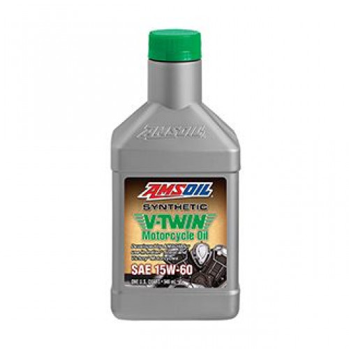 AMSOIL 15W60 SYNTHETIC V-TWIN MOTORCYCLE OIL