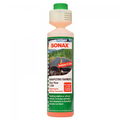 Sonax Καθαριστικό υαλοκαθαριστήρων συμπ/νο 1:100 250ml