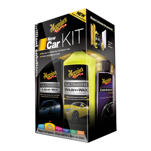Meguiars Brilliant Solutions New Car Kit - ΚΙΤ ΣΥΝΤΗΡΗΣΗΣ ΚΑΙΝΟΥΡΓΙΟΥ ΑΥΤΟΚΙΝΗΤΟΥ