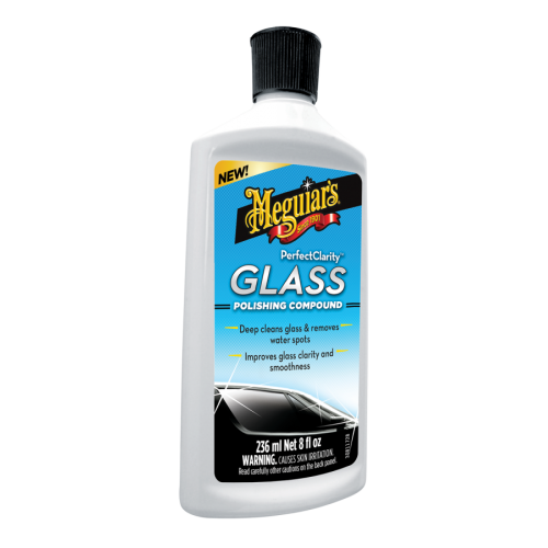 Meguiars Perfect Clarity Glass Polishing Compound ΚΑΘΑΡΙΣΤΙΚΗ ΑΛΟΙΦΗ ΚΡΥΣΤΑΛΛΩΝ ΑΥΤΟΚΙΝΗΤΟΥ 8OZ / 236ML