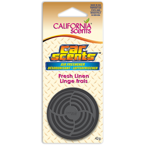 Αρωματικό Χώρου California Scents Fresh Linen - Kονσέρβα σε κρεμαστή συσκευασία