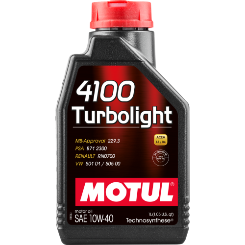 MOTUL 4100 Turbolight 10W-40 1LT