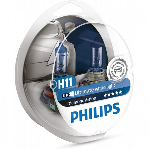 Λάμπες Philips H11 Diamond Vision 12V 55W 5000K