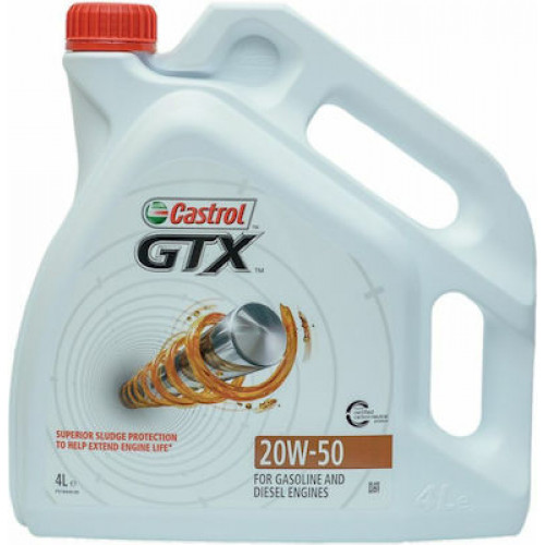 CASTROL GTX 20W-50 4LT